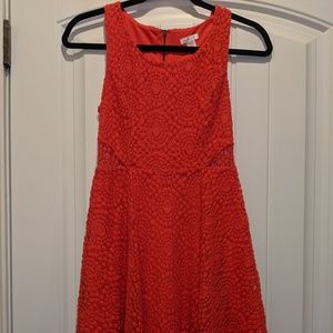 Xhilaration Orange Party Dress